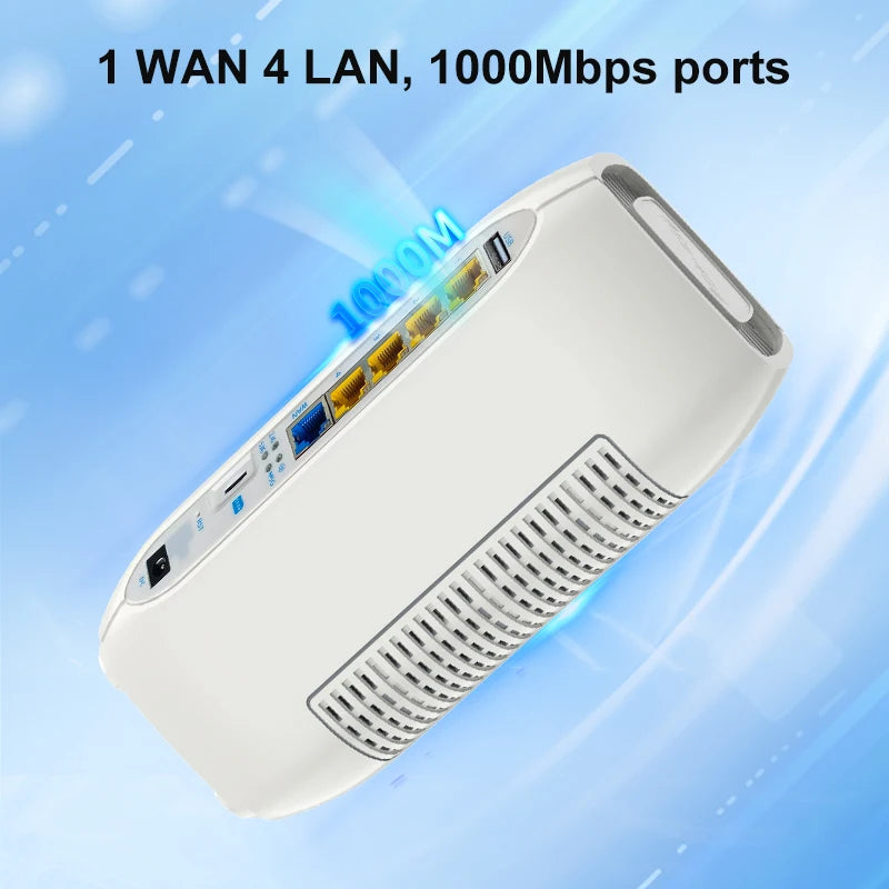 Sim Card Router WIFI 6 Modem Wireless 3000Mbps Wifi 5G CPE Router
