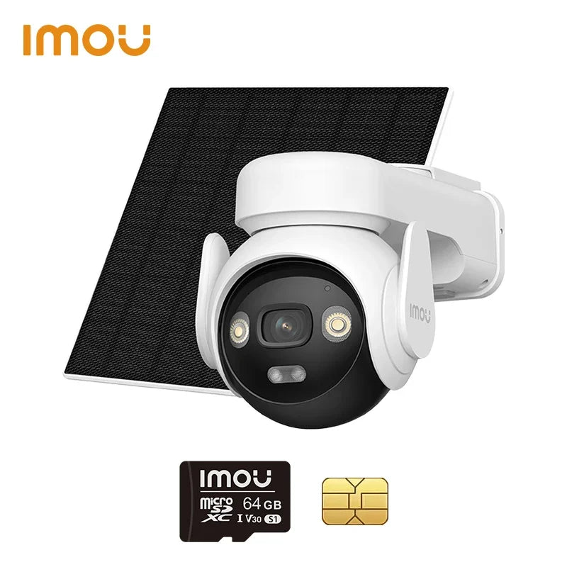 IMOU AOV KIT Camera 3K Wifi Or 4G Security outdoor Camera Smart PIR Detection Battery/Solar Powered IP Camera Two-way Talk