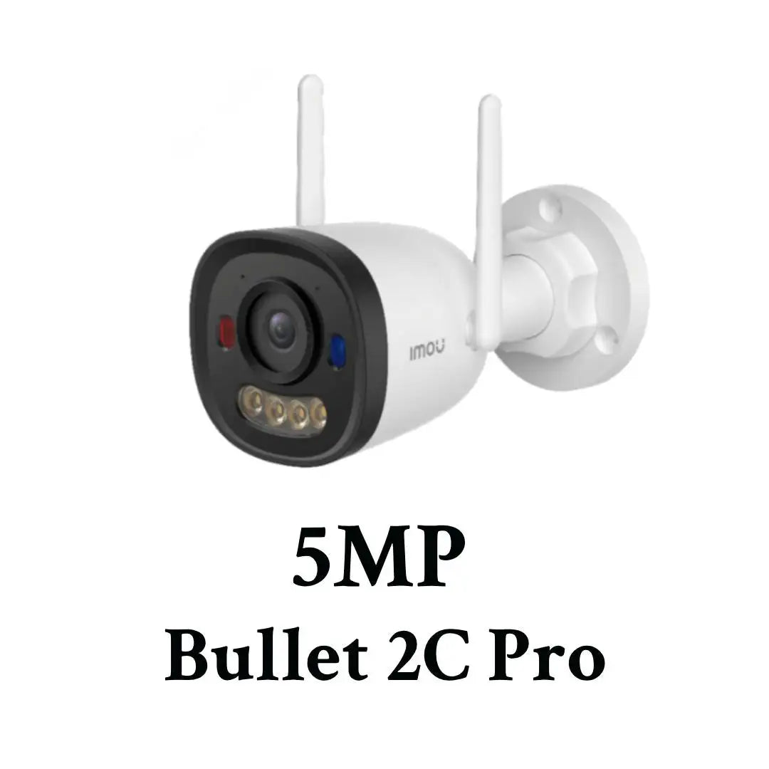 IMOU Bullet 2C Pro 3MP/5MP 2K/3K WiFi 6 Outdoor AOR Mode Security Camera Human Vehicle Detection Night Vision IP67 IP Camera