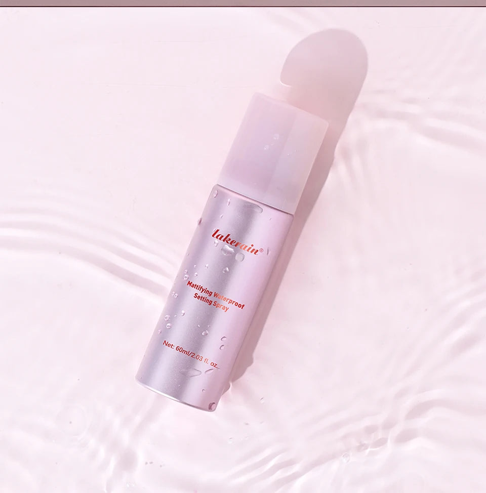 Waterproof Mattifying Setting Spray Glossy Matte Base Makeup Control Oil Non-Sticky Waterproof Make-up Fixer Spray For All Skin