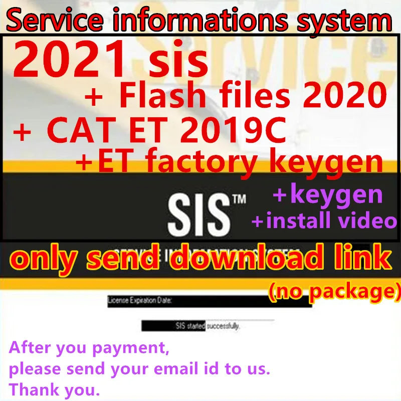 2021 SIS Software + Cat ET 2019C Electronic Technician 2021 SIS for Red Cat Service Information System Repair Software Free Keyg