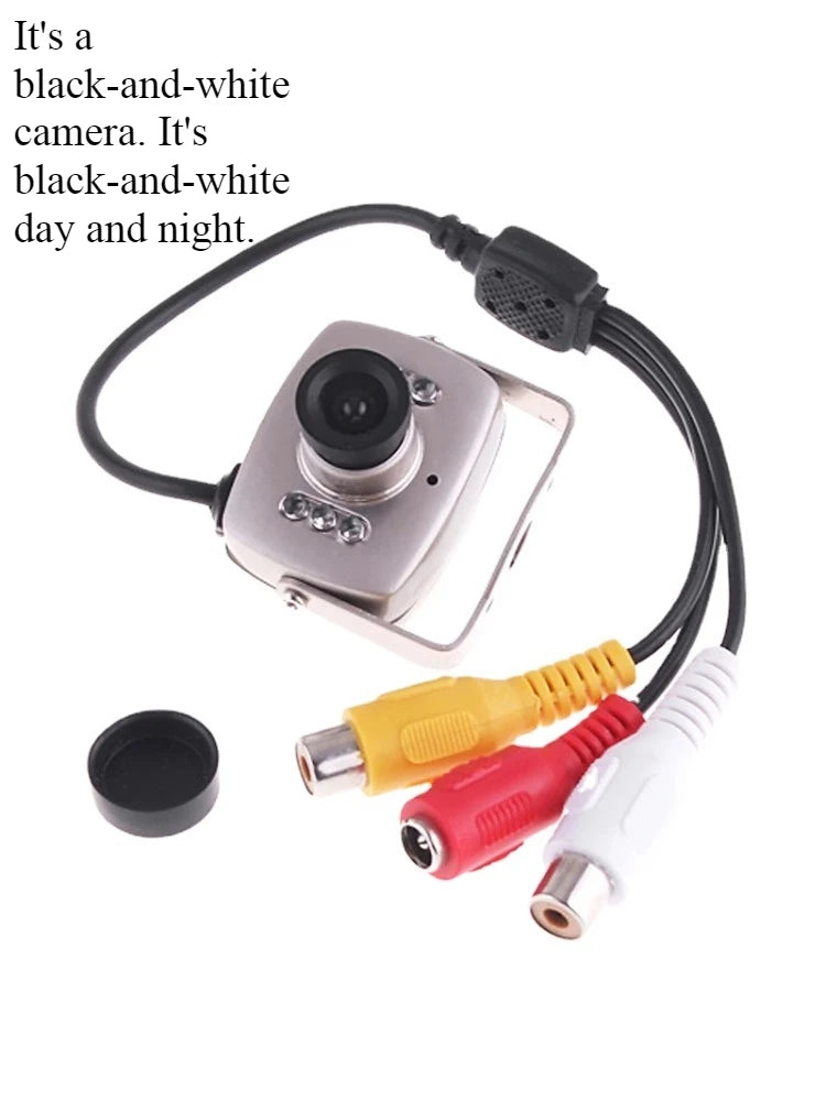 208C Mini Camera 3.6mm Wide Angle Lens 208B 800TVL Micro Cameras PAL/NTSC Night Vision Monitoring Mini Infrared Camera 1pcs