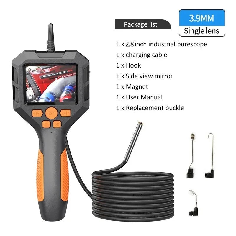 2.4"/ 4.3 "1080P Piping Endoscope Endoscopic Borescope Visible Inspection Cameras For Automotive Detector Industrial Endoscope