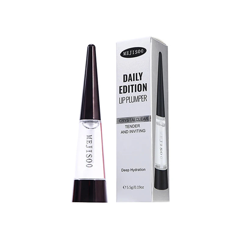 Fast Plumping Lip Balm Moisturizing Soft Lips Skin Plumper Gloss Oil Non-Sticky Daily Care Mask Beauty Makeup Cosmetics Products
