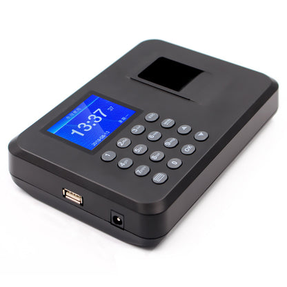Youku H1 Fingerprint Attendance Machine Hand Fingerprint Admission Card Machine English Foreign Trade Export Sign-in to Send U Disk