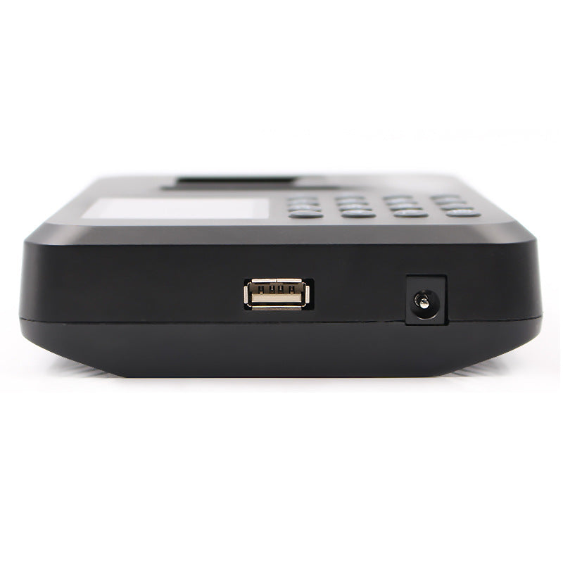 Youku H1 Fingerprint Attendance Machine Hand Fingerprint Admission Card Machine English Foreign Trade Export Sign-in to Send U Disk
