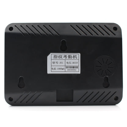 Youku H1 Fingerprint Attendance Machine Hand Fingerprint Admission Card Machine English Foreign Trade Export Sign-in to Send U Disk