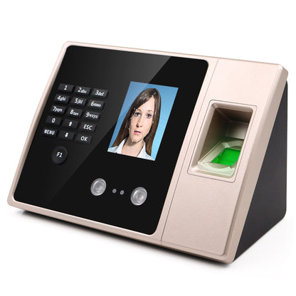 Youku Fa02H Face Attendance Machine Intelligent Sign-In with Swipe Card Employee Fingerprint Facial Recognition Work Punch-In Machine