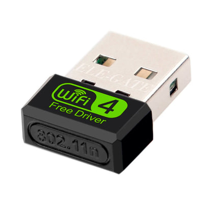 ELE-GATE WL.06D 2.4GHz 150Mbps USB2.0 External WiFi Adapter for Computers/Laptops-in Stock!