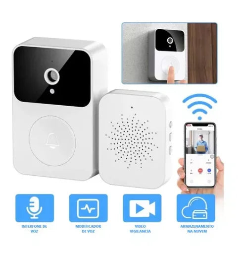 Smart Intercom Wireless Wifi Camera And Audio Doorbell-Neverdie Store