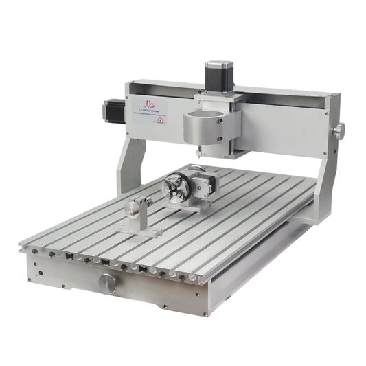 China Factory CNC Frame 3020 3040 6040 CNC Machine Frame Kit Luxury Milling Wood Router Part with Stepper Motor for DIY Hobby