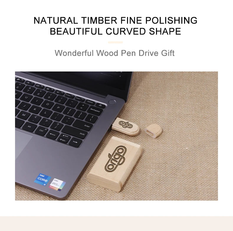 JASTER Wooden Pen Drive 32gb Usb Memory Stick for Wedding Gift Pendrive 4GB 8GB 16GB 32GB Wood Pen Usb Flash Drives