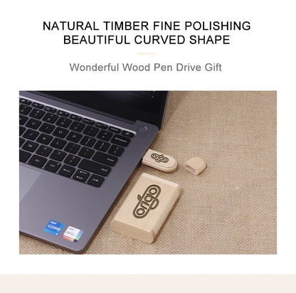 JASTER Wooden Pen Drive 32gb Usb Memory Stick for Wedding Gift Pendrive 4GB 8GB 16GB 32GB Wood Pen Usb Flash Drives