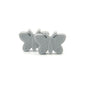 Bowknot 10pcs/lot Silicone Beads DIY Food Grade Silicone Teething Pacifier Cute Shaped Silicone teether Holder Accessories