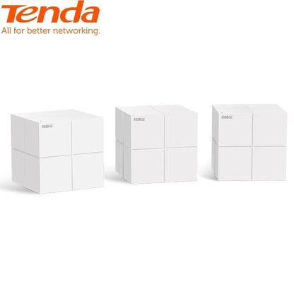 Tenda MW6 Nova AC1200 Dual-Band Whole Home WiFi Mesh Router with Firewall Wireless Bridge Repeater WDS/WPS Support