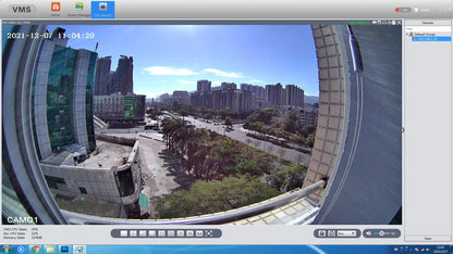 4MP/8MP Metal Mini IP Camera DC 12V or 48V POE 2K/4K H.265 ONVIF IPC Human Motion Detection With Wide View Fisheye Lens 1.8mm