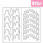 2 Sheets White French Manicure Strip Nail Art Form Fringe Tip Guides Sticker DIY Line Tips Decoration Tool