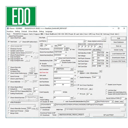 Change Cid Number SD Card CID Clone Maps Reader With Software