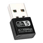 Factory Price 1300Mbps Wireless Network Card Dual Band AC1300 5GHz USB WiFi Adapter for PC Laptop