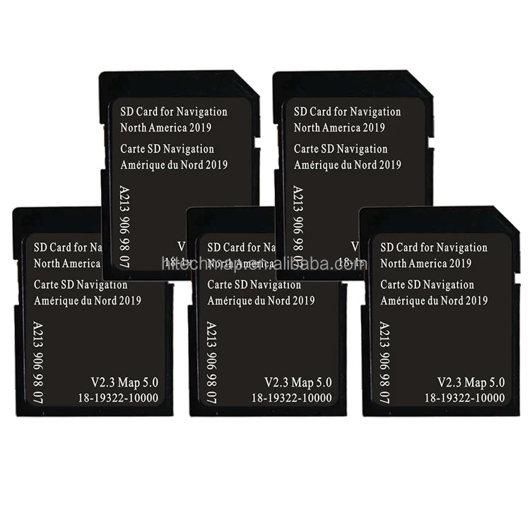 Navigation Map A213 906 9807 Carte Gps Sd Cid Card for Garmin 2019 Car