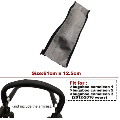 Baby Strollers Handle Cover For Bugaboo Cameleon 1 2 3 Plus Pram Accessories Pu Protective Case Armrest Covers Customization