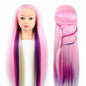 Long Hair Styling head For Hairstyle ProfessionaTraining Head Kit Mannequin Head Styling ToPractice Hot Curl lron Straighten
