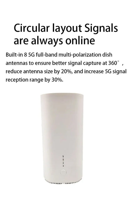 5G CPE LTE WIFI Hotspot Wireless 5G CPE WIFI 6 Router