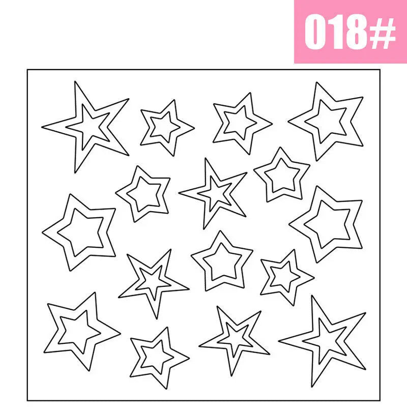 2 Sheets White French Manicure Strip Nail Art Form Fringe Tip Guides Sticker DIY Line Tips Decoration Tool