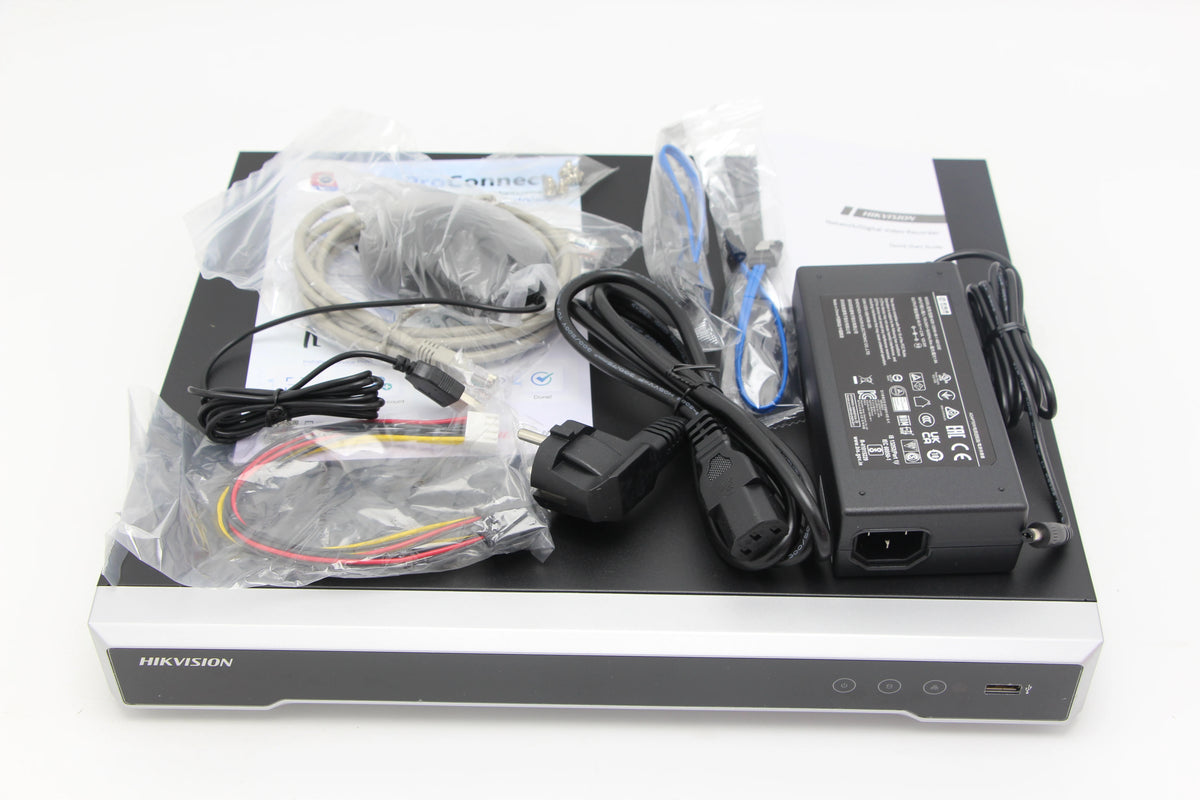 Hik Original DS-7608NXI-K2 8-Ch 4K 8MP Network Video Recorder (NVR) for Motion Detection Plug & Play Embedded in Stock