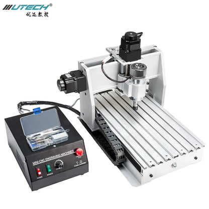 High Performance CNC Wood Router Utech 300w Spindle Motor for Plastic 3040 Engraving Machines