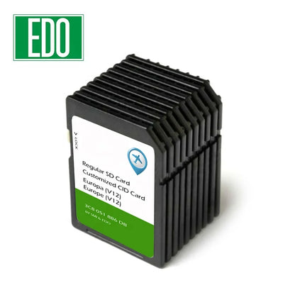 8GB CID SD Card for Navigation RNS310 CID SD Card Navi AS Europa West 2020/2021 Blank Card Support Changeable CID