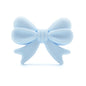 Bowknot 10pcs/lot Silicone Beads DIY Food Grade Silicone Teething Pacifier Cute Shaped Silicone teether Holder Accessories