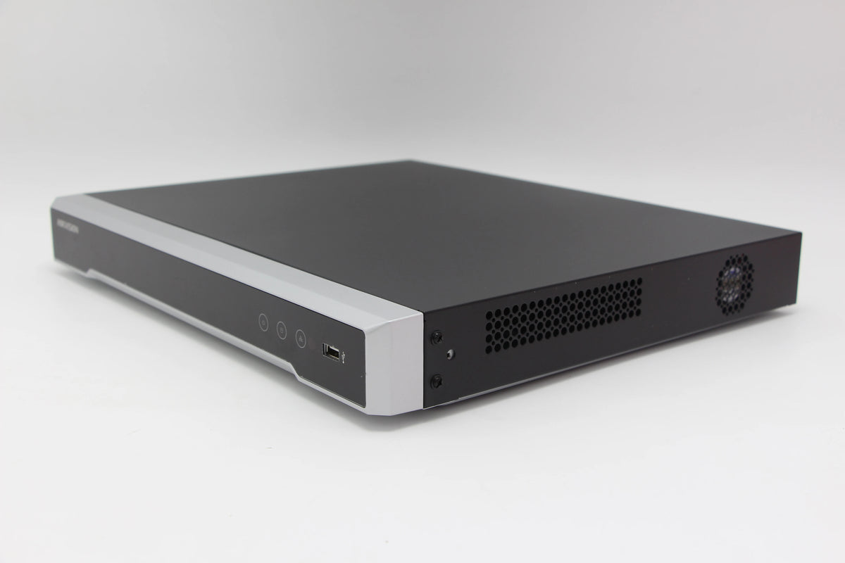Original DS-7616NI-Q2/16P HIK 16-ch 1U 16 PoE 4K NVR with Solar Power & Motion Detection Supporting 2 SATA HDD