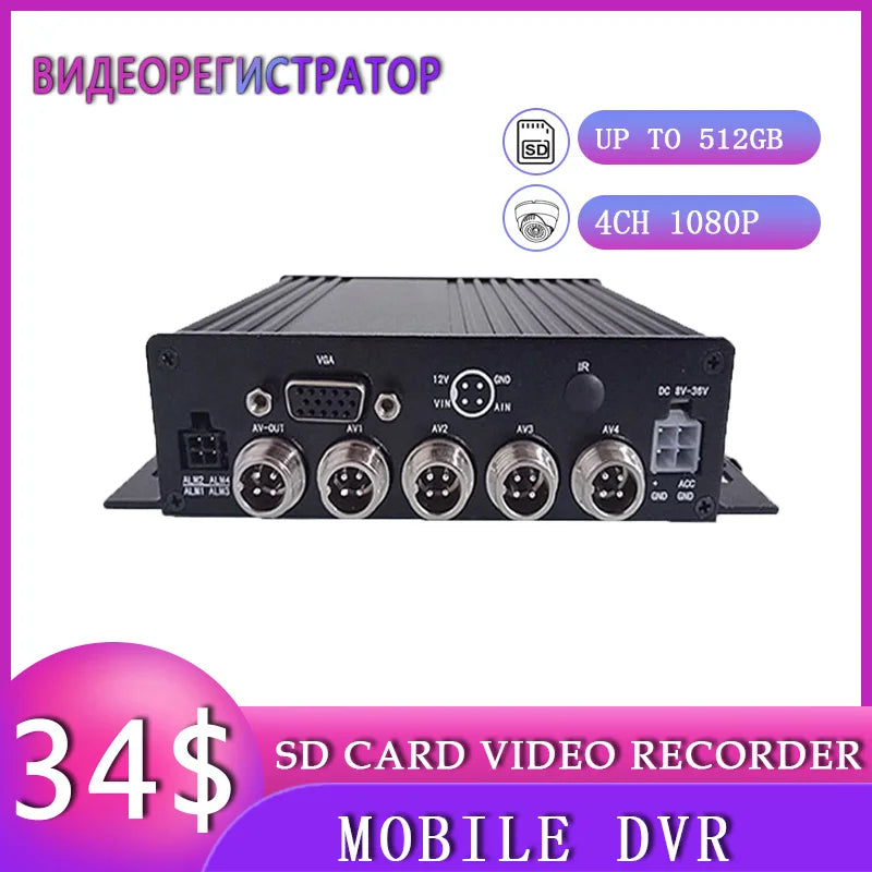 Starlight AHD 1080P IP68 Waterproof Truck Side View Camera
