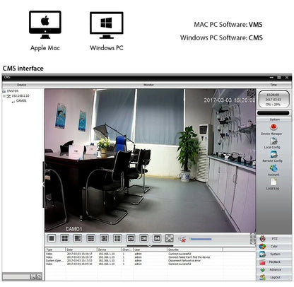 4ch 4k H.265 Plug and Play PoE NVR With 4CH DC 48V POE Output