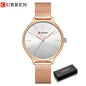 CURREN Hot Fashion Simple Style New Ladies Bracelet Watches Women Dress Wristwatch Quartz Female Clock Gifts relogios feminino