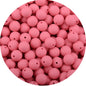 LOFCA 15mm 20pcs/lot Silicone Loose Beads Safe Teether Round Baby Teething Beads DIY Chewable Colorful Teething For Infant