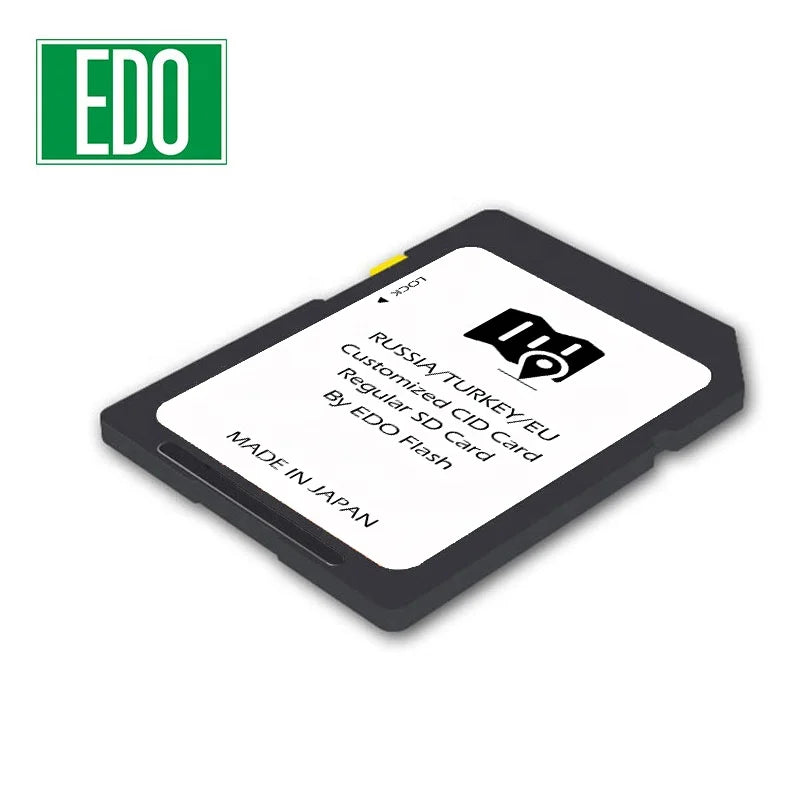 32GB CID SD Card for 2023 With Customized CID Support Changeable CID SD Card for GPS EU 2023