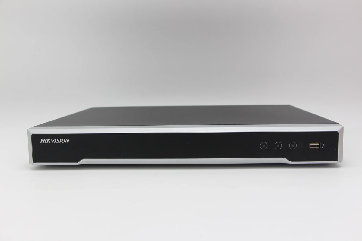 Original DS-7616NI-Q2/16P HIK 16-ch 1U 16 PoE 4K NVR with Solar Power & Motion Detection Supporting 2 SATA HDD