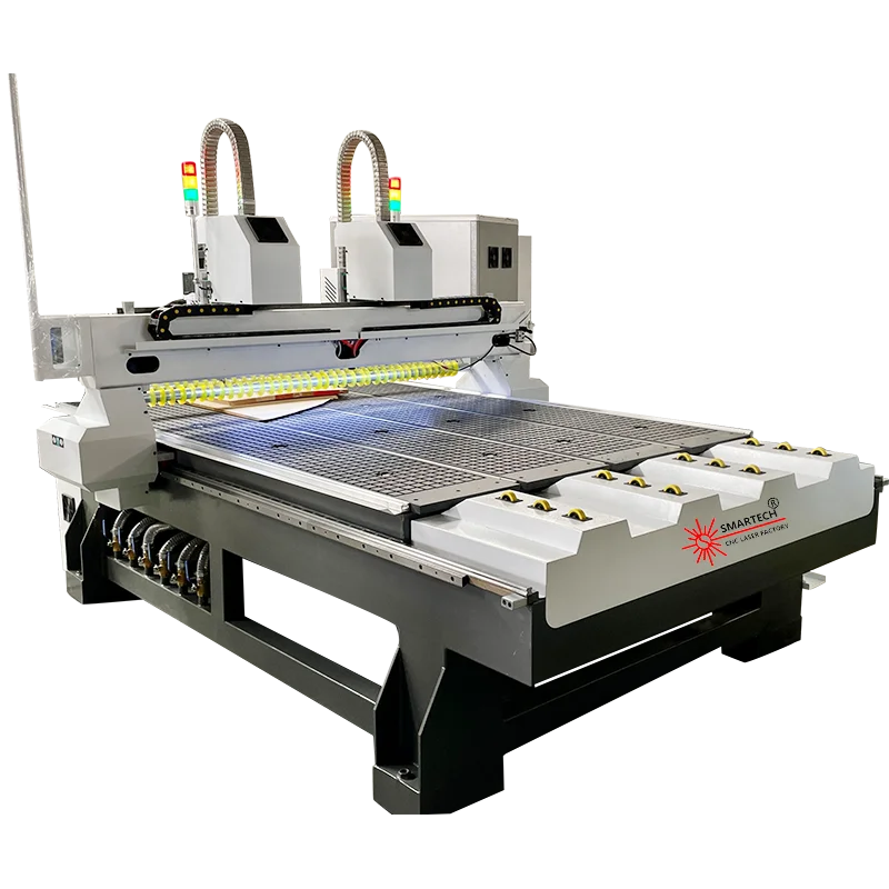SW1525-2 Chinese Double Heads Wood CNC ROUTER