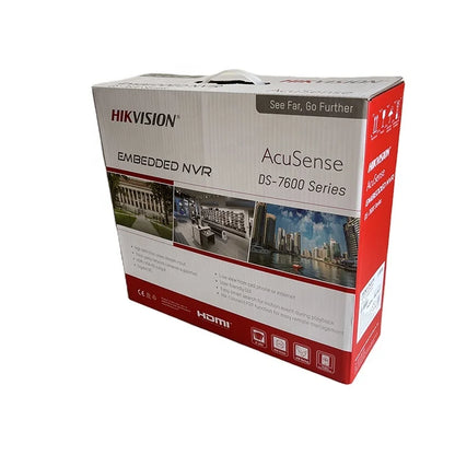 HlK Original in Stock DS-7608NXI-K2 8-ch 1U K Series AcuSense 4K NVR  H.265+ 8mp  Network Video Recorder