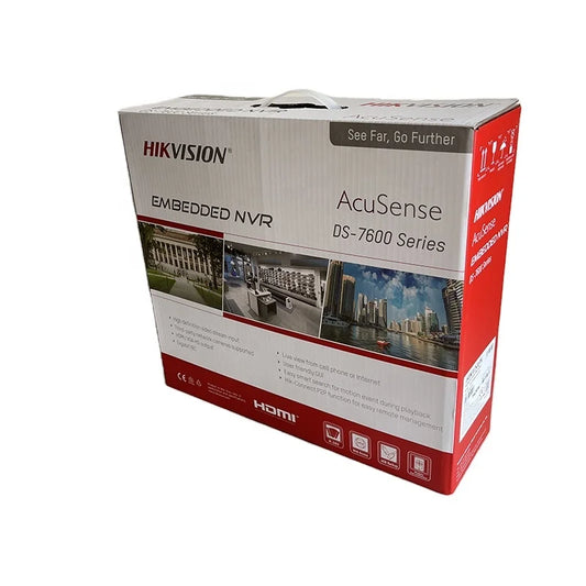 HlK Original in Stock DS-7608NXI-K2 8-ch 1U K Series AcuSense 4K NVR  H.265+ 8mp  Network Video Recorder