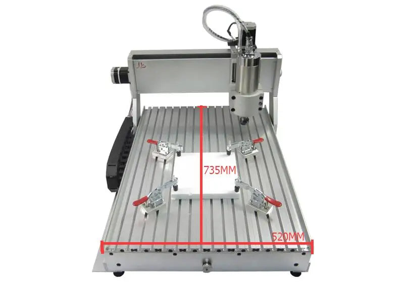 CNC Router 6040 2.2kW 3 Axis / 4 Axis USB Engraver with Water tank LY Engraving and Milling Machine 600*400mm