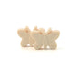 Bowknot 10pcs/lot Silicone Beads DIY Food Grade Silicone Teething Pacifier Cute Shaped Silicone teether Holder Accessories