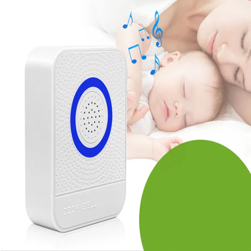 1Pc/Lot 4 Wires White Doorbell DC12V Access Control Door Bell Electronic Dingdong Ringtone Ring Button for Home Security System