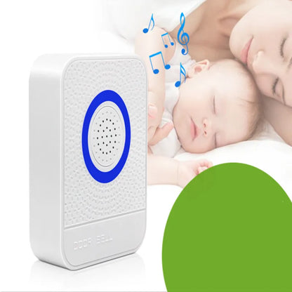 1Pc/Lot 4 Wires White Doorbell DC12V Access Control Door Bell Electronic Dingdong Ringtone Ring Button for Home Security System