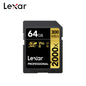 Original Lexar Professional SD Memory Card  64GB 32GB 128G 2000X SD Card 256G U3 4K V90 Class 10 UHS-II Flash SD Card for Camera