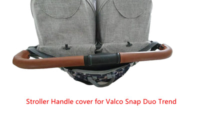 Baby Stroller Leather Cover For Valco Snap Duo Trend Pu Handle Protective Case Handle Bumper Armrest Covers Carriage Accessories