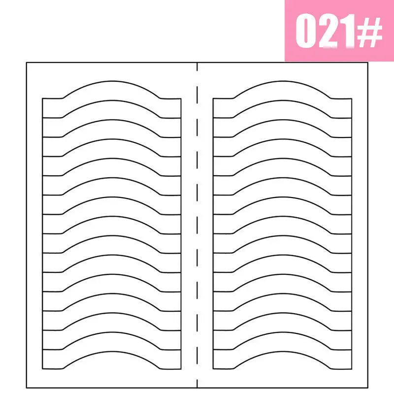 2 Sheets White French Manicure Strip Nail Art Form Fringe Tip Guides Sticker DIY Line Tips Decoration Tool