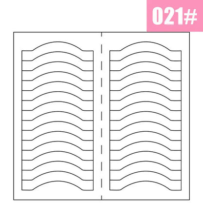 2 Sheets White French Manicure Strip Nail Art Form Fringe Tip Guides Sticker DIY Line Tips Decoration Tool